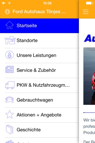 Ford Autohaus Tönjes GmbH screenshot 2