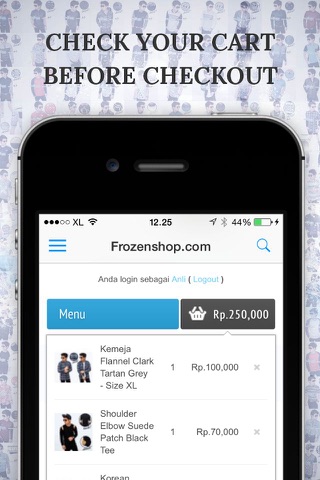 Frozenshop.com - Toko Baju Pria screenshot 4
