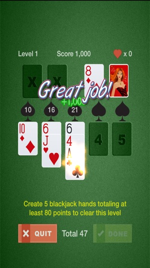 Blackjack Solitaire Supreme(圖1)-速報App