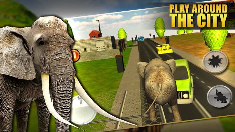 Wild Elephant Simulator 3D - Real Rampage of Angry Animal to Run & Destroy Everything