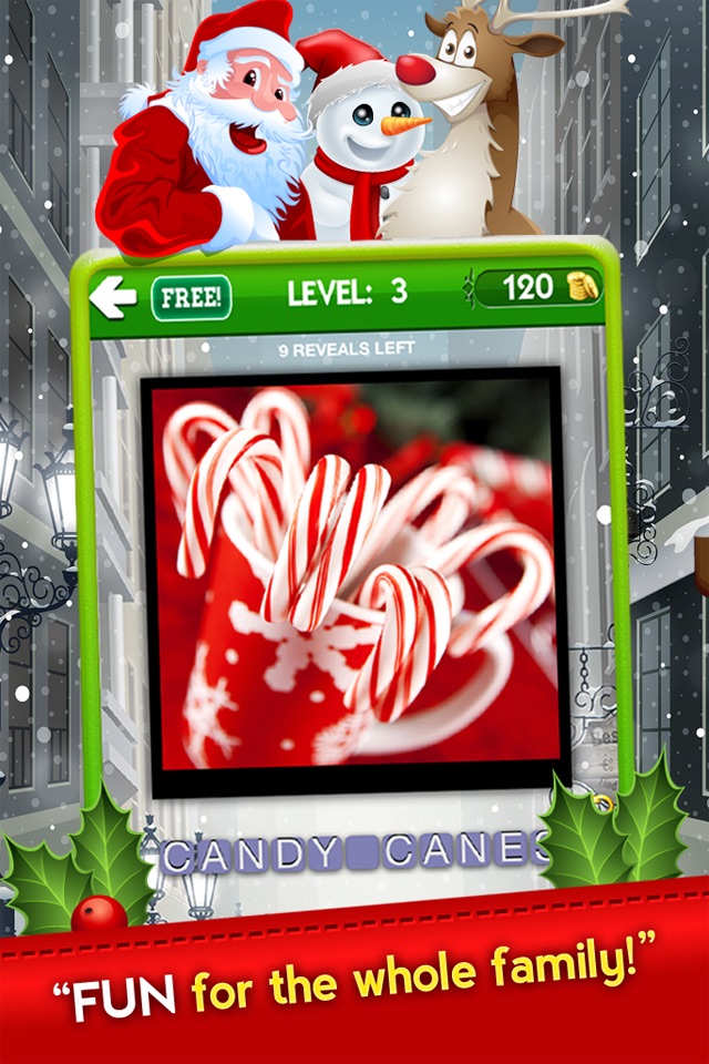 A Guess the Picture Christmas Words Free Holiday Pics Guessing Trivia Puzzle Games screenshot 4