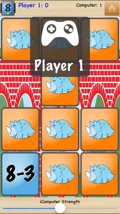 Subtraction: Math Facts Card Matching Game