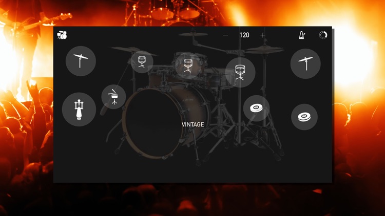 Real Drums : Free drum set screenshot-3