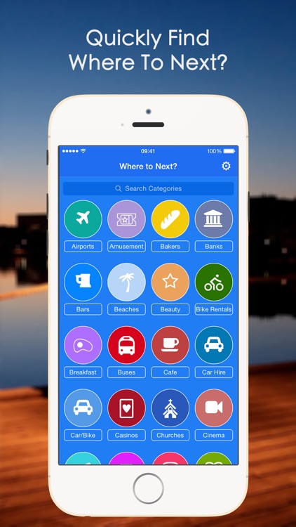 Where To Next? - Find Restaurants, Bars and Businesses around you!