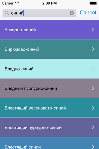 Определитель цвета слов WordColor screenshot 3