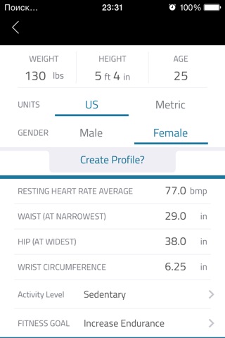 Fit Calc: Fitness calculator to help you with full body analysis screenshot 2