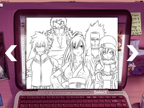 Anime Paint for fairytales screenshot 3