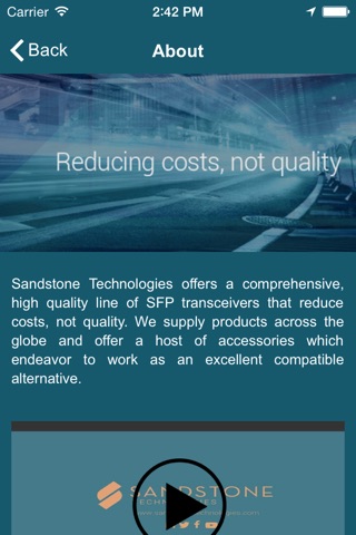 Sandstone Technologies screenshot 2