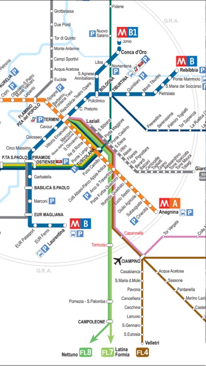Rome Vatican travel guide and offline city map - italy ATAC Trenitalia metro subway maps & guides screenshot-3