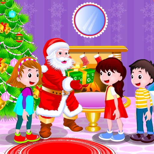 Santa surprise gifts for kids - Christmas Games icon