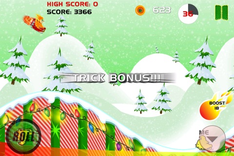 I Stole Santa's Sleigh - A Fun FREE Merry FAST Christmas Snow Racing Game screenshot 4