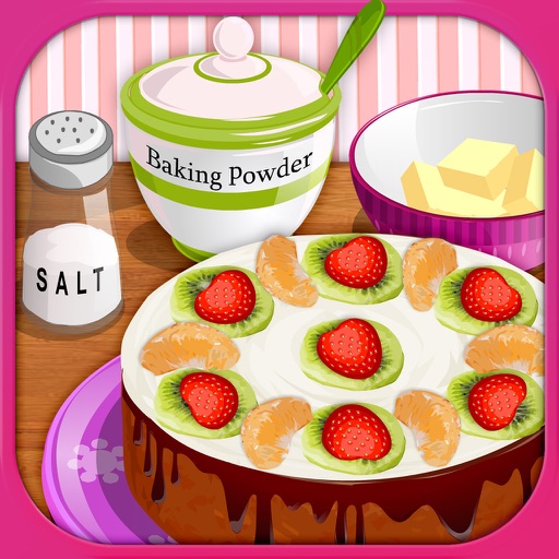 Cooking game: Chocolate Cake iOS App