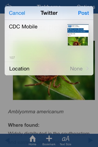 Tickborne Diseases screenshot 2