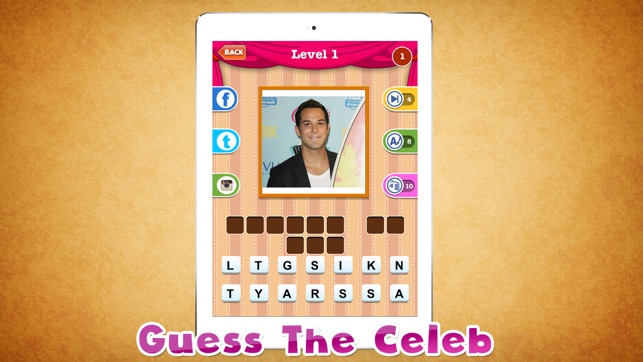 Hollywood Celeb Photo Quiz - Guess the E