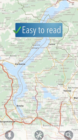 Lake Maggiore & Lake Como Travelmapp