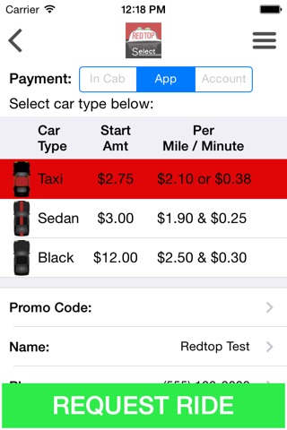 Red Top Select screenshot 3