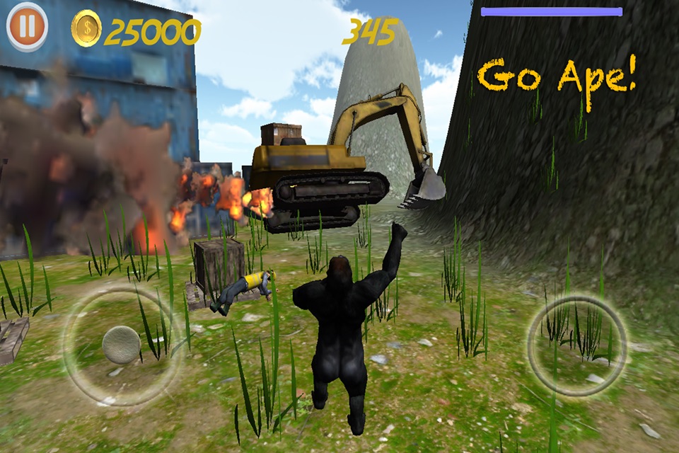 Animal Rampage - 3D Simulator Crazy Frenzy Insane Ridiculous Rage screenshot 2