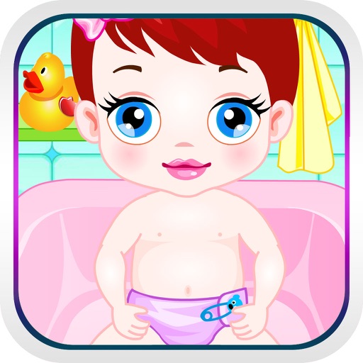 Baby Lulu Bathing Icon