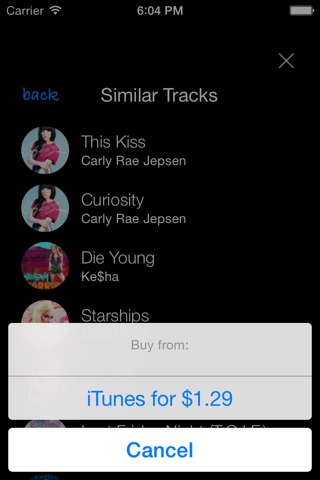 Tunesify Music Player screenshot 3