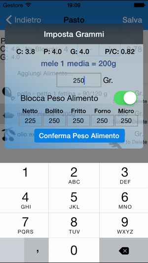 Dieta zona app
