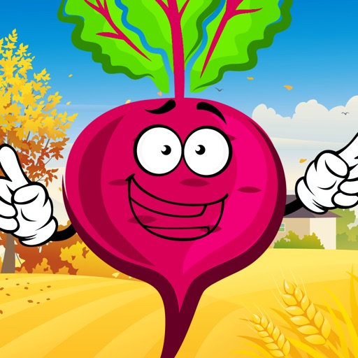 Veggie Lines Slide To Match - FREE - Farmer's Vegetable Garden Order Puzzle iOS App