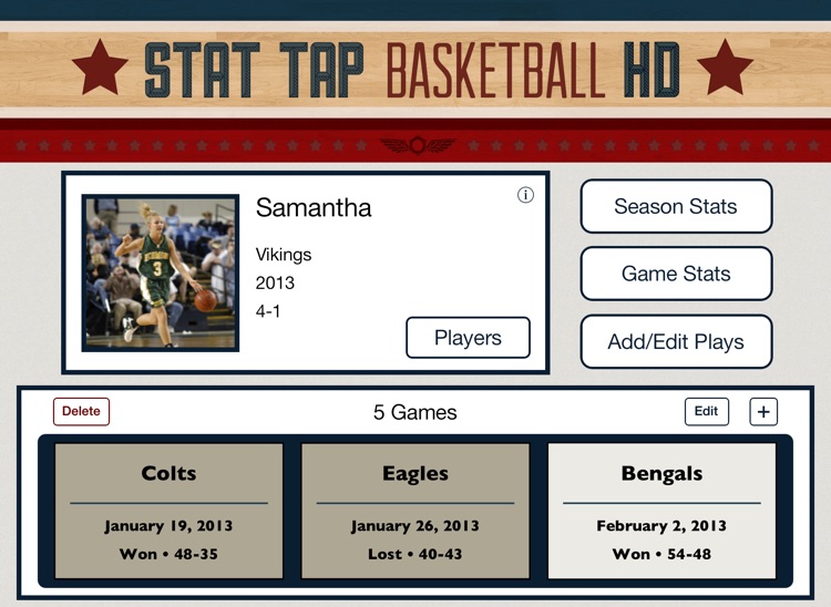 Stat Tap Basketball HD
