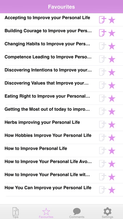 Improve Personal Life screenshot-3