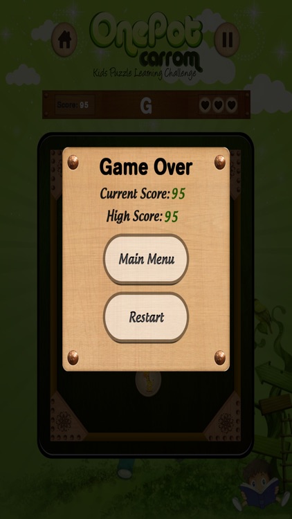 One Pot Carrom For Kids Puzzle Learning Challenge screenshot-4