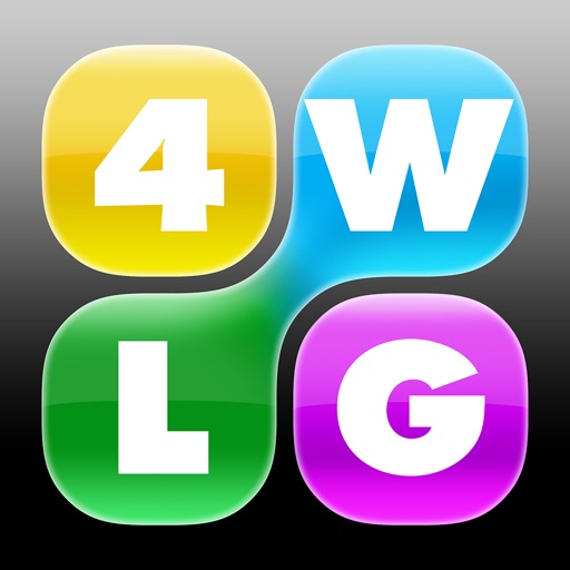Four Word Link Game: Genius Edition HD iOS App