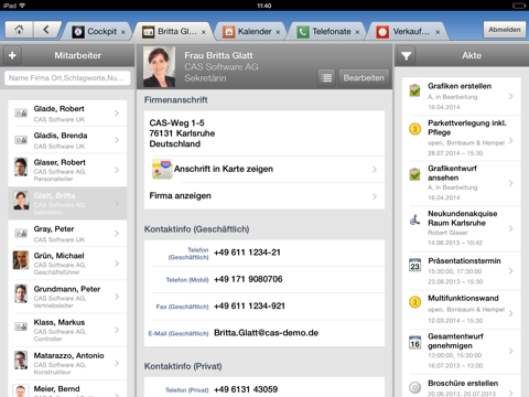 CAS genesisWorld x6 for iPad screenshot 2