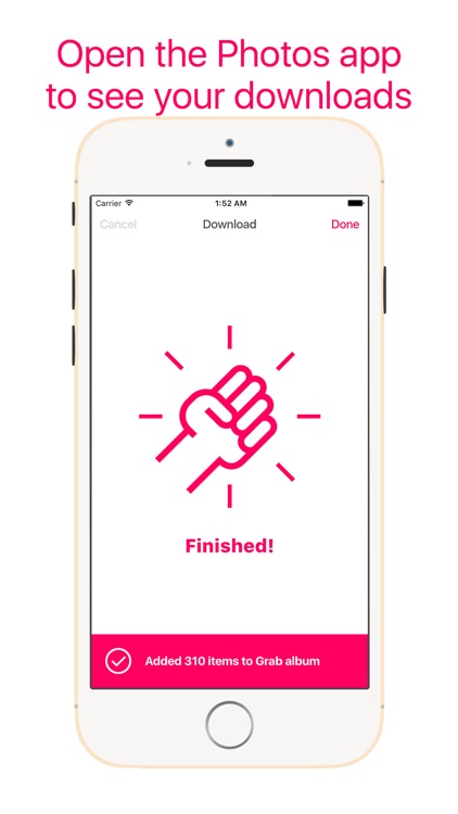 Grab for Dropbox - shared link downloader for photos and videos screenshot-4