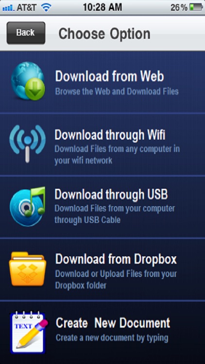 Document Manager ( Download, View, Share Files and Attachments )