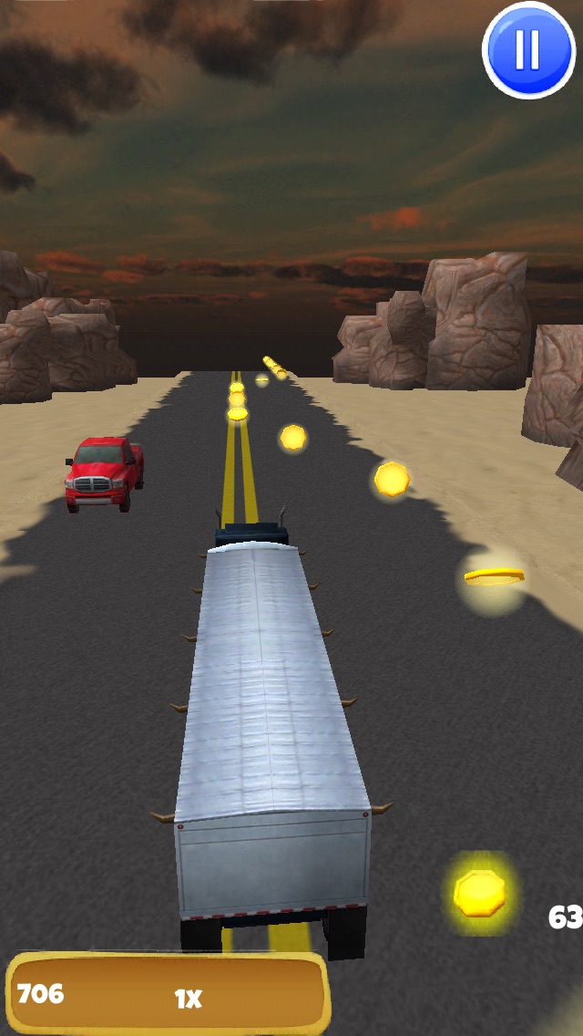 Big Rig Trucker: 3D Semi Truck Driving Game - FREE Edition 1.0 IOS -