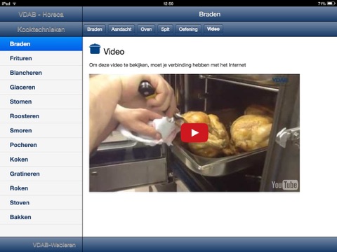 Kooktechnieken screenshot 3