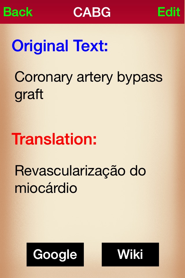 Medical Abbreviations Quick Search screenshot 2