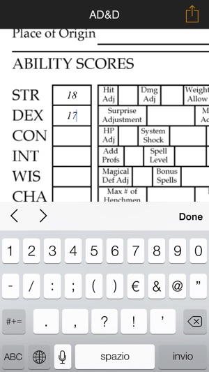 Real Sheet: AD&D + Dice Table(圖3)-速報App