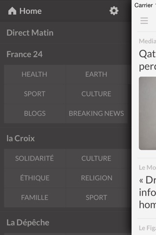 Journaux FR - Les journaux les plus importants en France screenshot 2