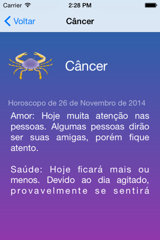 Horoscopo Diario Gratis screenshot 2