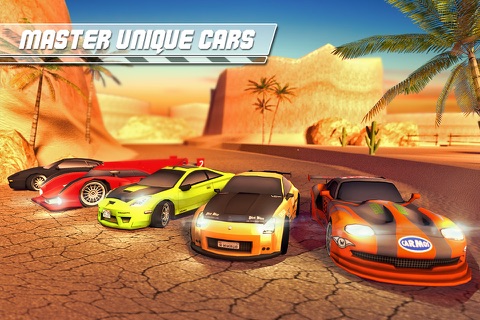 Desert Speed Racing: Need for Real Asphalt Drift 3D - Underground Race Addiction screenshot 2