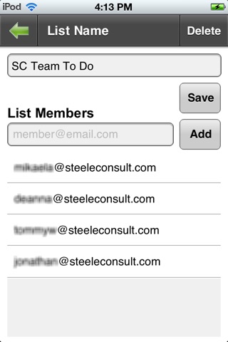 FamList: Live Lists Everywhere screenshot 3