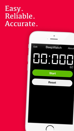 BeepWatch LITE - Beeping Circuit Training Interval Stopwatch(圖1)-速報App