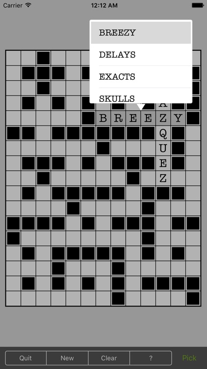 Word Fill - Infinite fill in puzzles