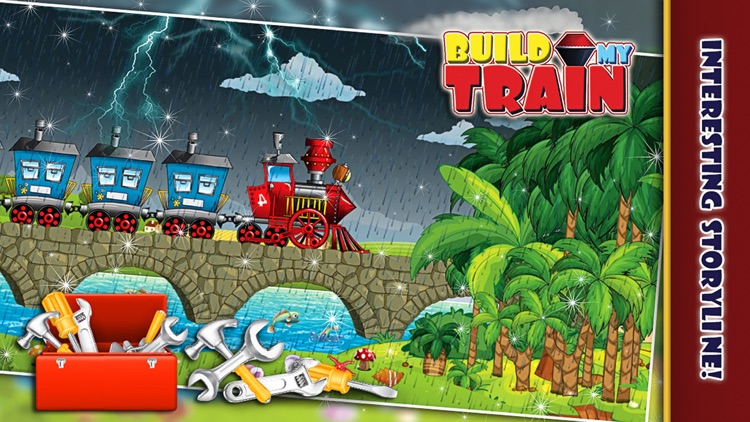 Build My Train – Make & repair vehicle in this crazy mechanic game for kids