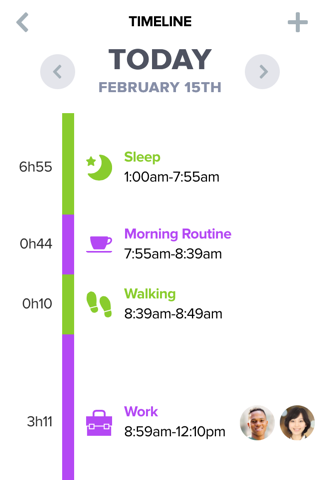 Optimized - Lifelogging and Quantified Self Improvement App screenshot 3