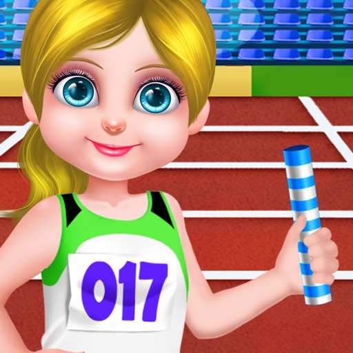 Track & Field Star - Kids Athletic Team Icon