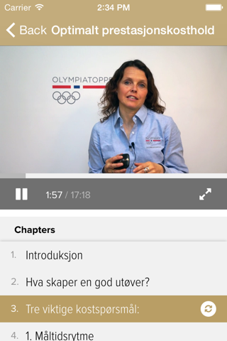 Olympiatoppen Video screenshot 3