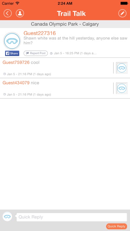 Trail Talk - Find friends and get updates at the hill screenshot-3