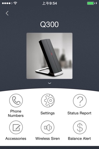 Q300 Alarm screenshot 2