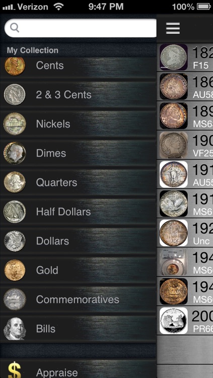 CoinVault - Store Your Coin Collection screenshot-3