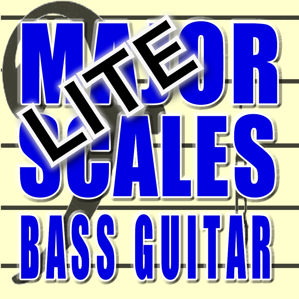 Major Scales Bass Guitar Lite